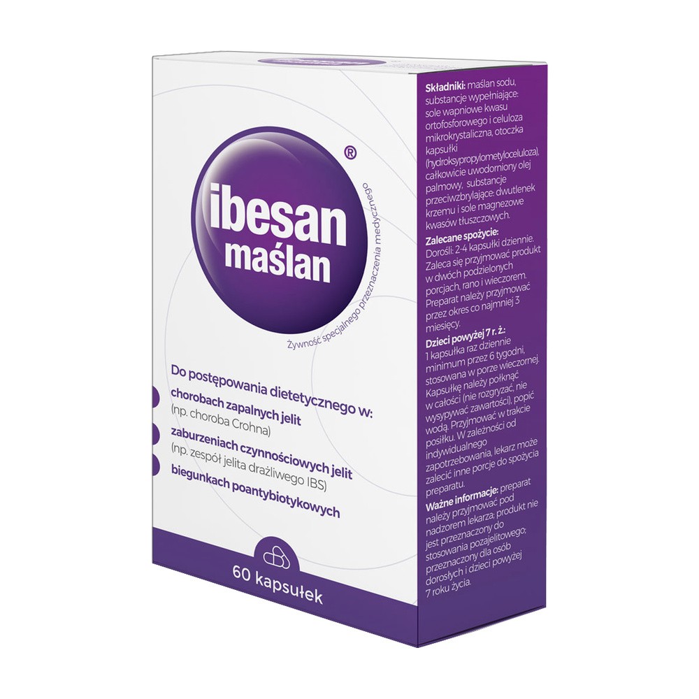 Natur Produkt PHARMA SP. Z O.O. Ibesan maślan 60 kapsułek 3802241