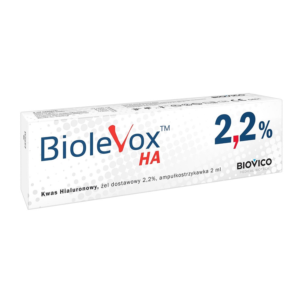 BIOVICO Biolevox HA 2,2% x 1 ampułkostrzykawka 2 ml |  OD 199 PLN!