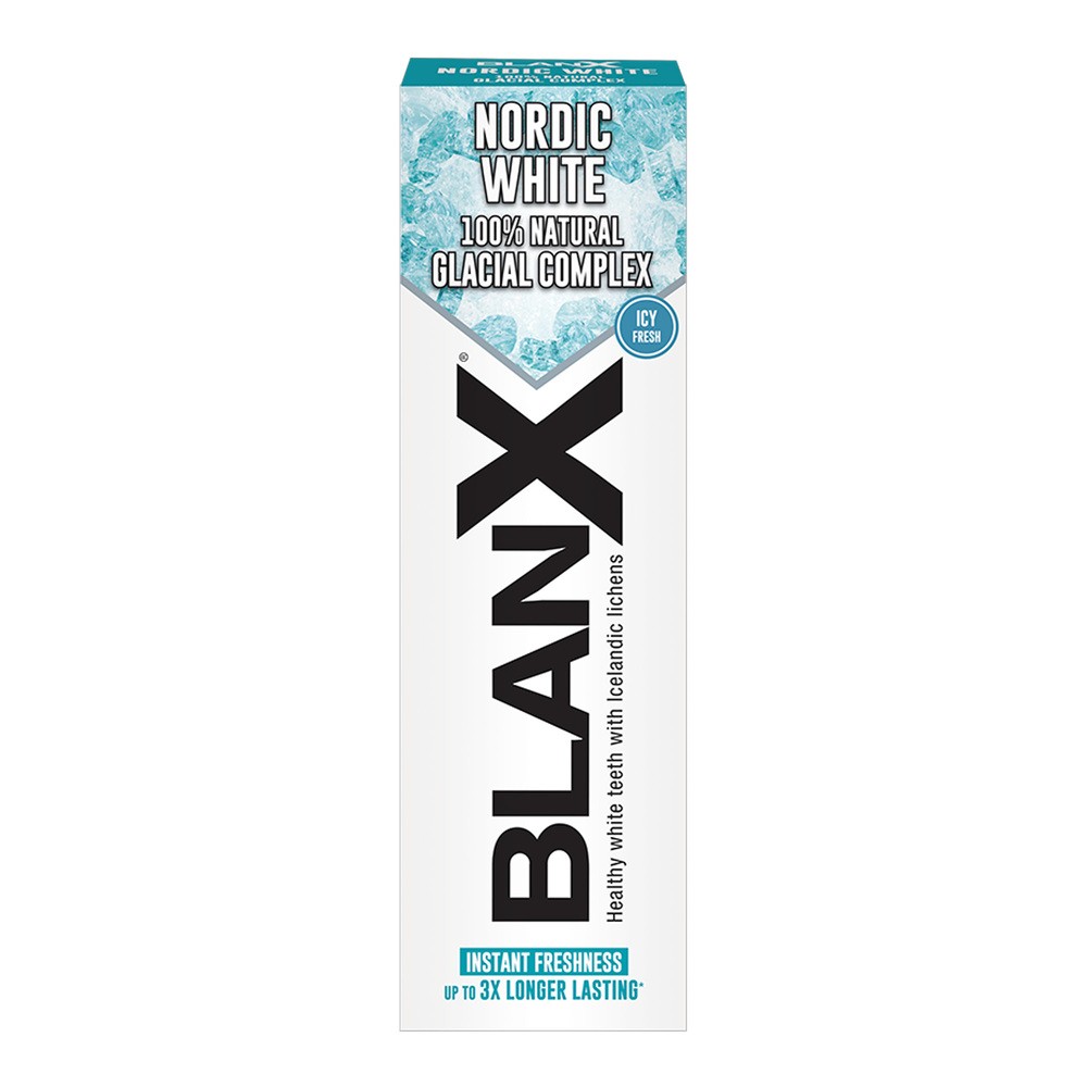 Coswell BLANX Anty-Osad DWUPAK pasta 75ml - pasta wybielająco-ochronna usuwająca przebarwienia, dla palaczy i kawoszy