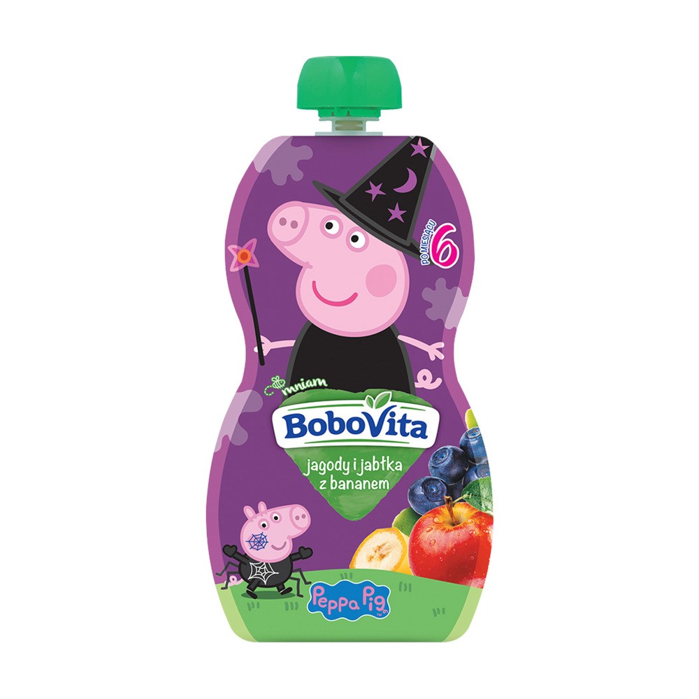Bobovita Deser Jagody, jablka i banany 100g