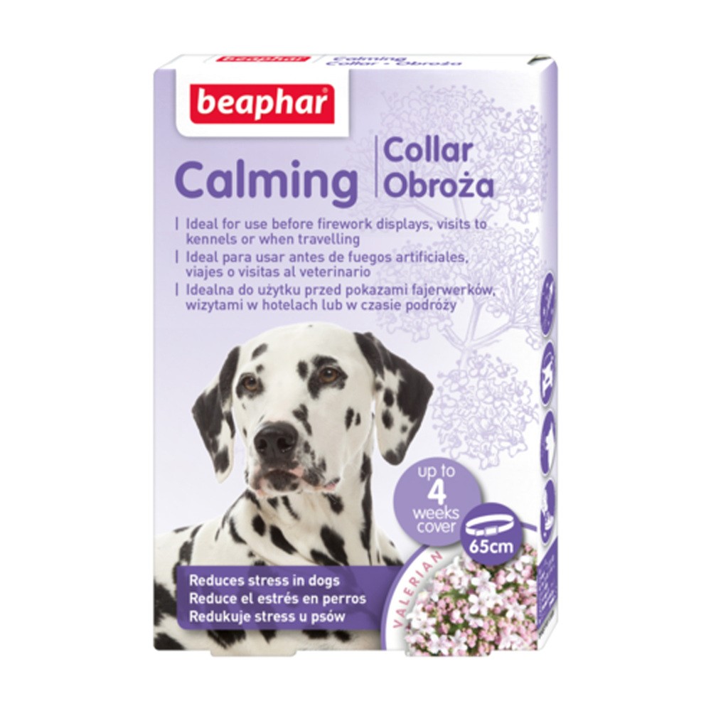 Beaphar Calming Collar obroża antystresowa dla psa 65cm 39881-uniw