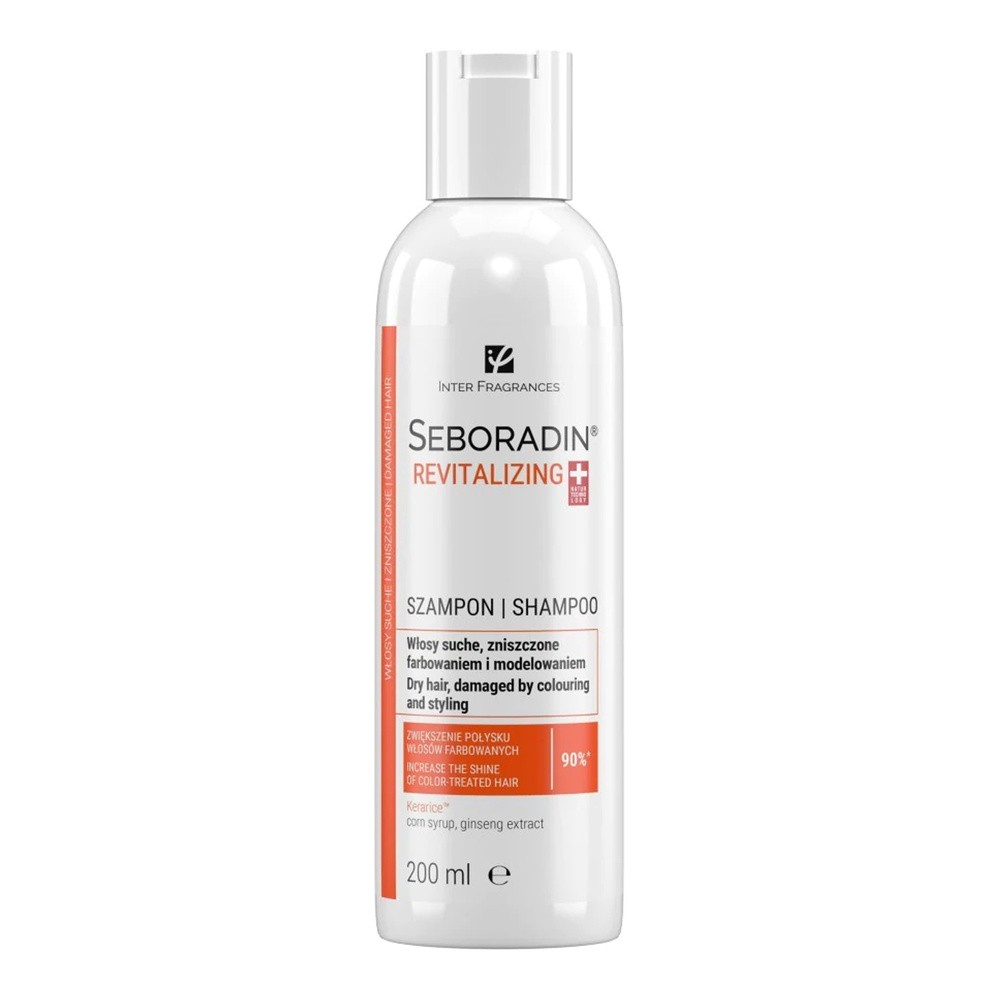Lara EDYTA PAWLUŚKIEWICZ SP. Z O.O. Seboradin Revitalizing szampon regenerujący do włosów suchych, zniszczonych farbowaniem i modelowaniem 200 ml 7084426