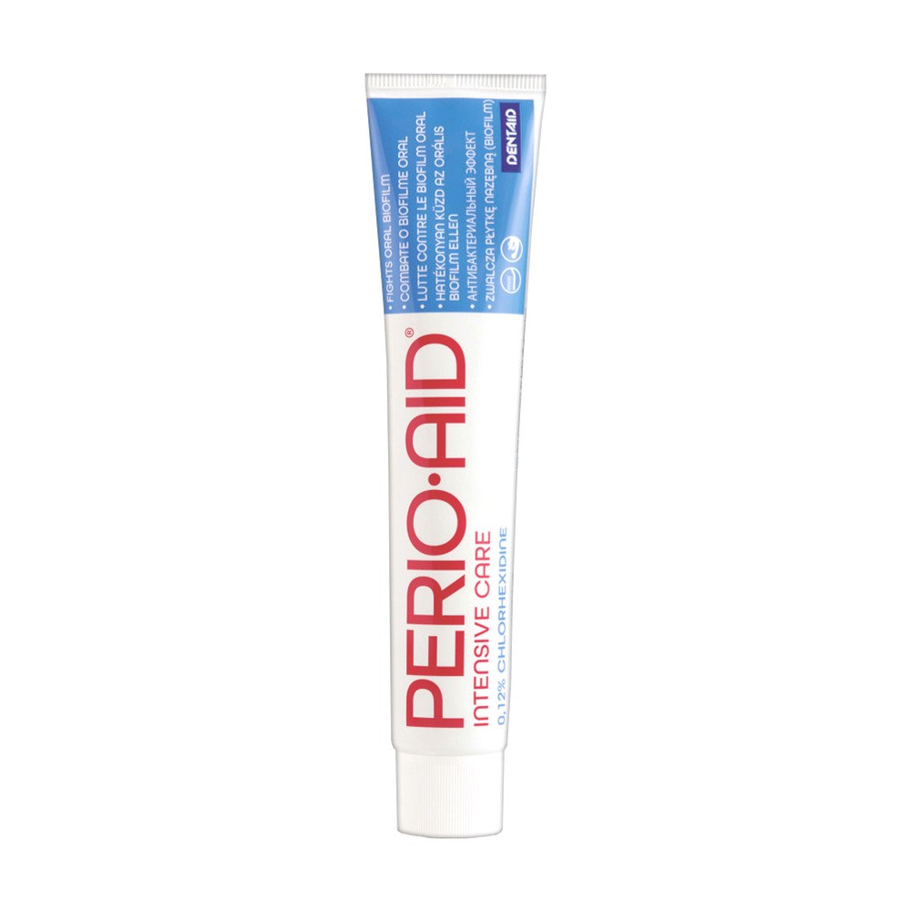 Vitis Pharma Perio-Aid Intensive Care Gel - pasta do zębów w żelu przeciw płytce nazębnej 75ml