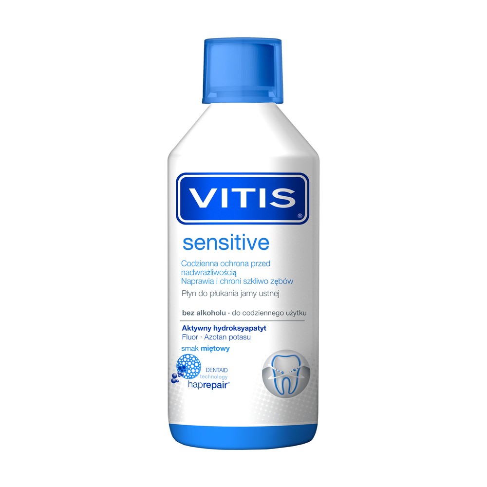 Dentaid ul Nowatorów 31/5 80-298 Gdańsk Vitis Sensitive plyn do płukania jamy ustnej 500 ml |  od 229zł! br>ul Nowatorów 31/5 80-298 Gdańsk