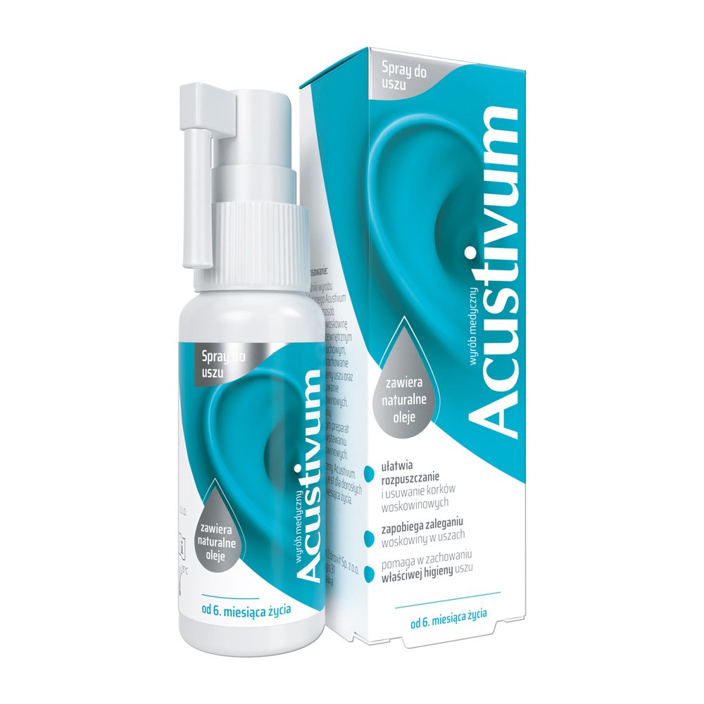 N.P.ZDROVIT SP. Z O. O. N.P.ZDROVIT SP Z O O Acustivum spray do uszu 20 ml |  OD 199 PLN!
