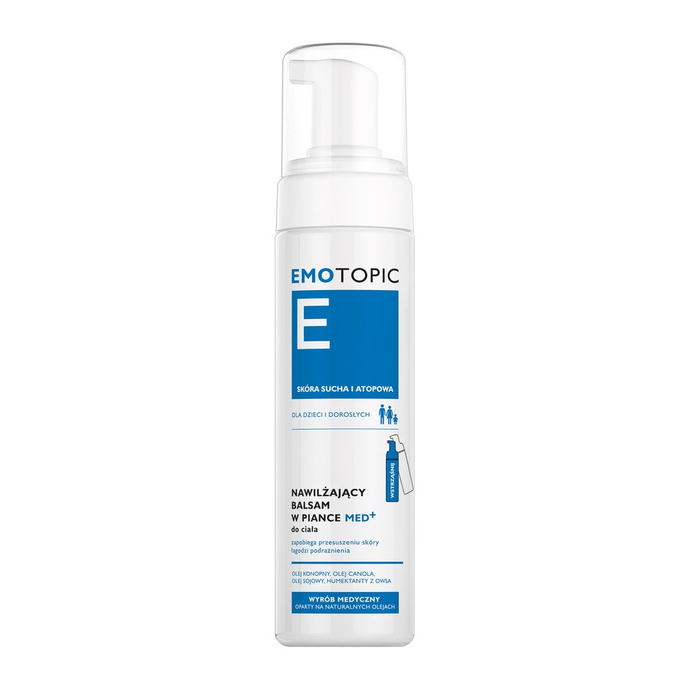 Dr Irena Eris LABORATORIUM KOSMETYCZNE SP. Z O.O. EMOTOPIC Nawilżający Balsam W Piance Do Ciała - 200 ml