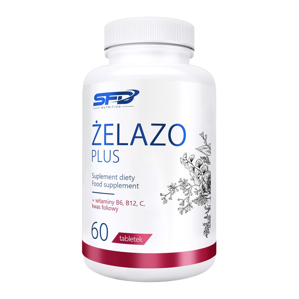SFD NUTRITION Żelazo Plus 60 tabletek