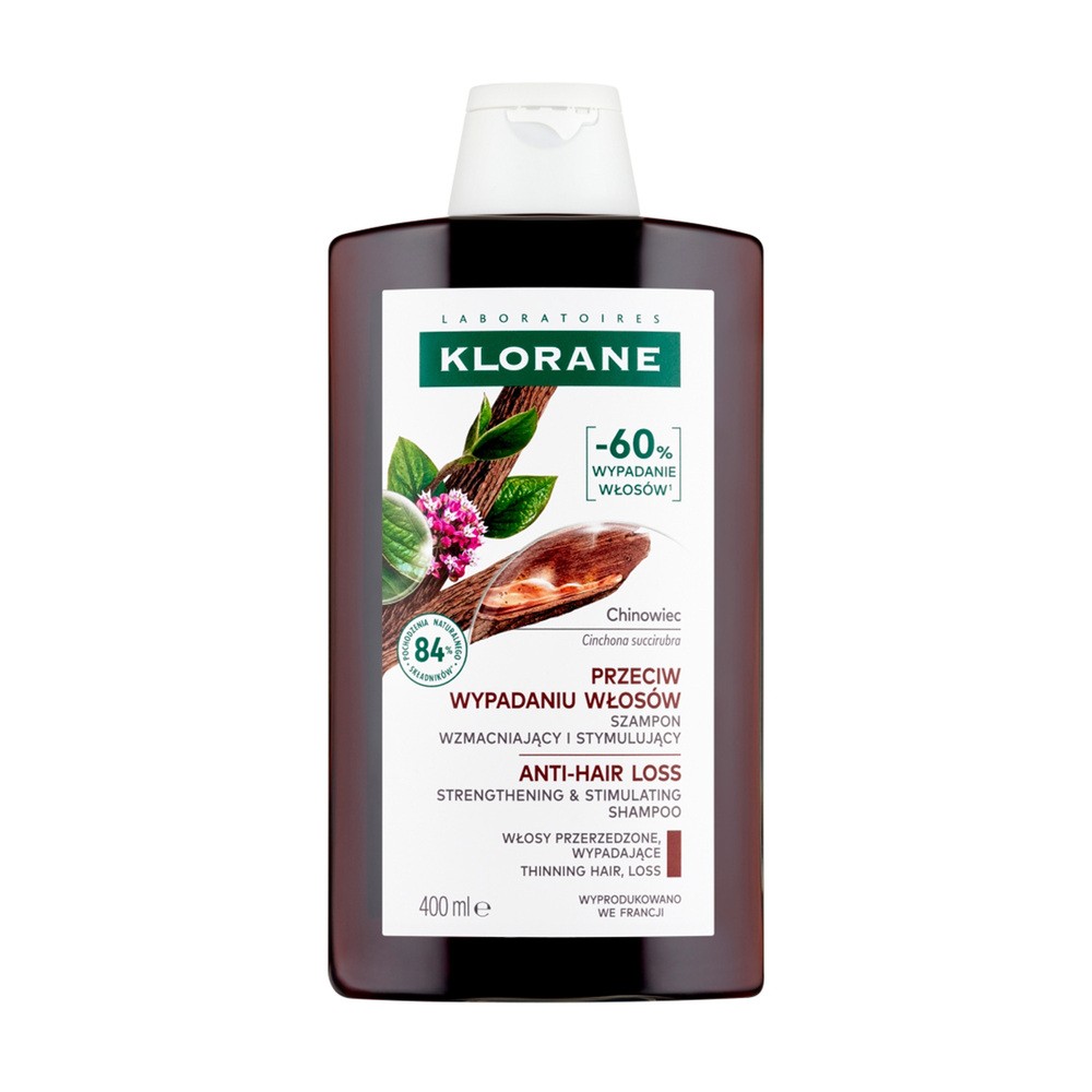 Pierre-Fabre DERMO-COSMETIC Klorane szampon z chininą i organiczną szarotką 400 ml 7085123