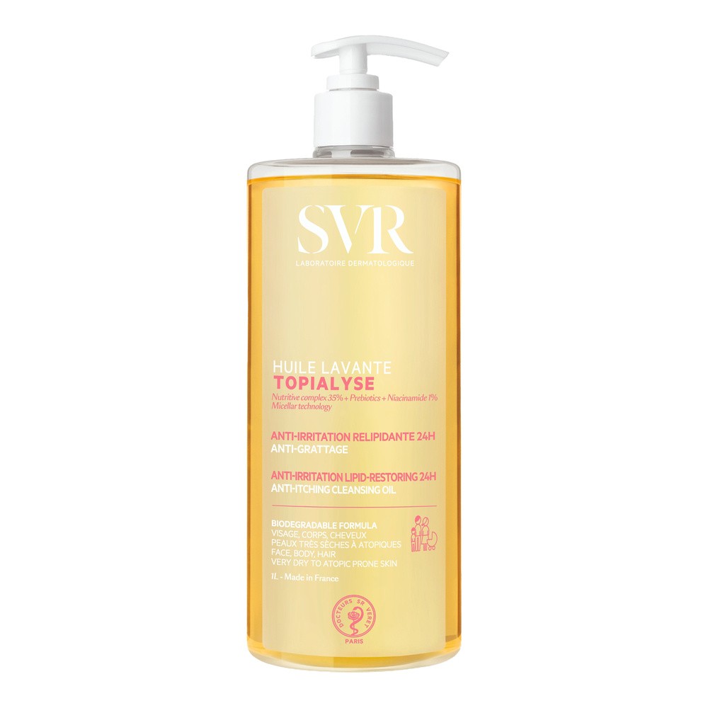 SVR TOPIALYSE HUILE MIC RENO olejek do mycia i kąpieli, 1000 ml