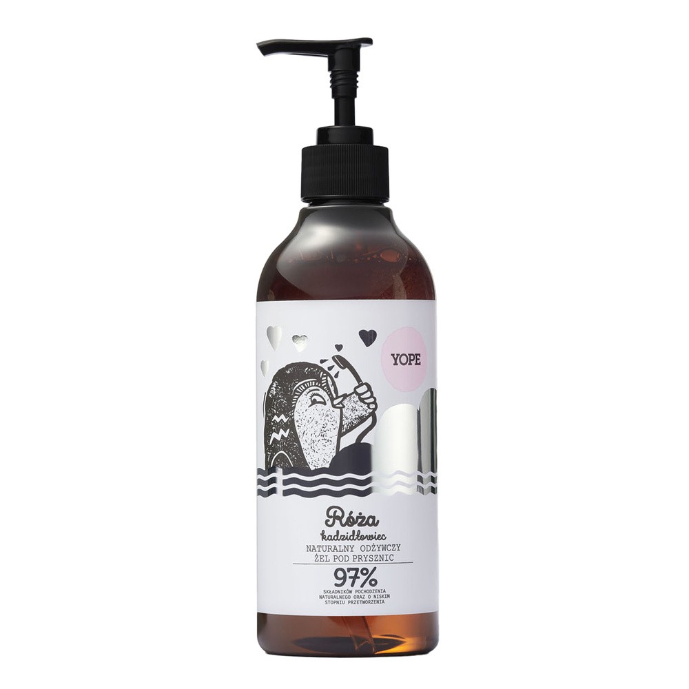 YOPE ŻEL POD PRYSZNIC 400ML RÓŻA KADZIDŁOWIEC