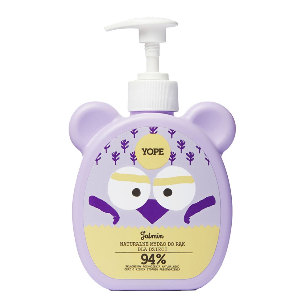 YOPE naturalne mydło do rąk dla dzieci Jaśmin 400 ml