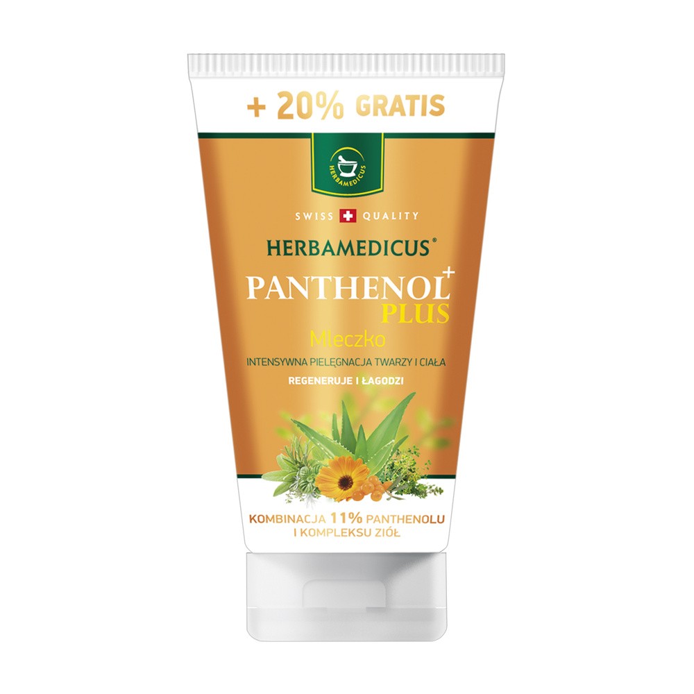 HERBAMEDICUS HERBAMEDICUS PANTHENOL PLUS, MLECZKO 150ML