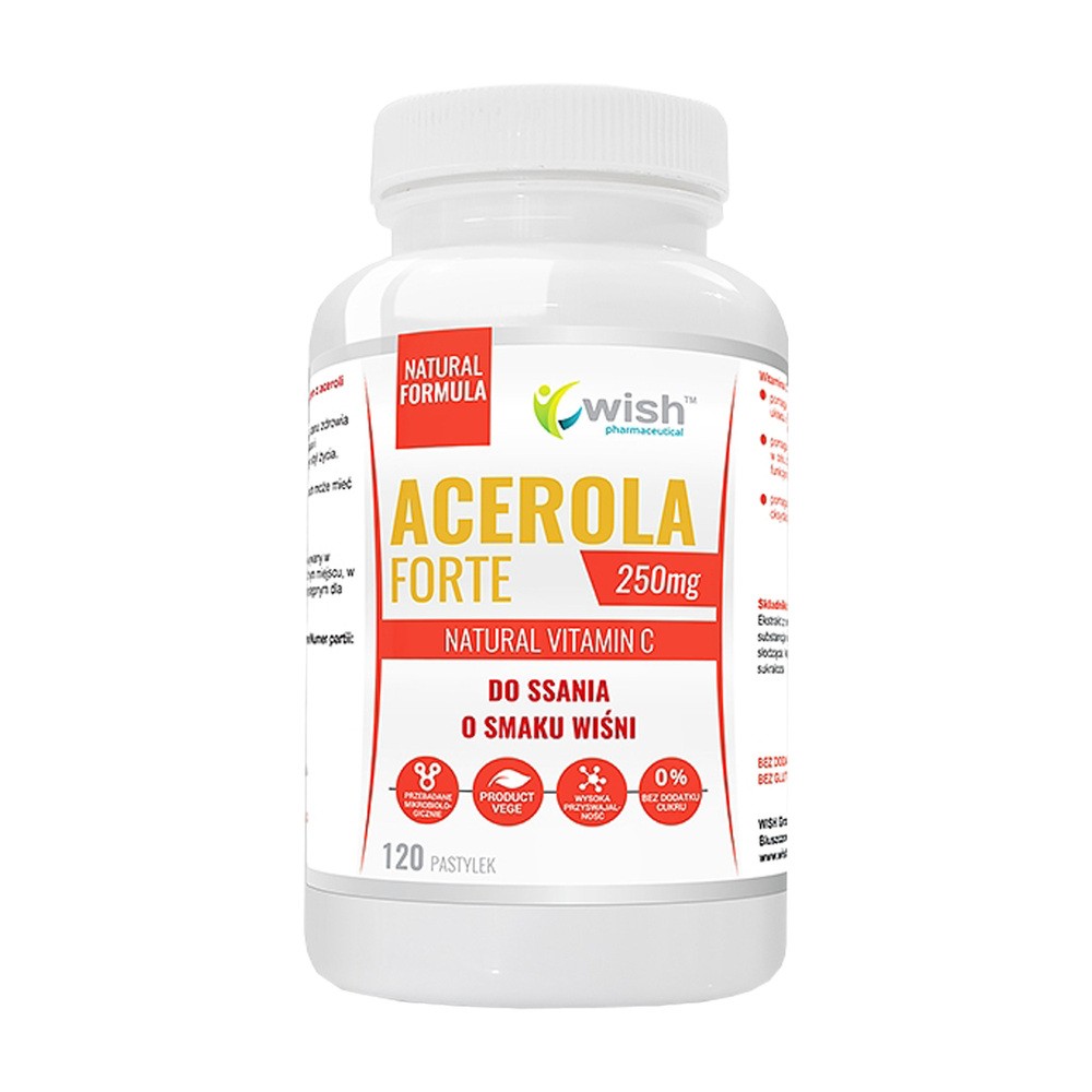 Wish Acerola Forte 250mg 120tabs