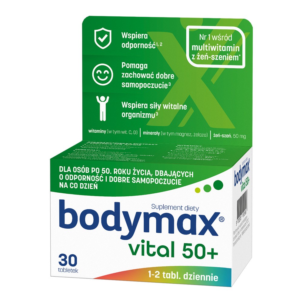 ORKLA CARE Bodymax VITAL 50+ x 30 tabl