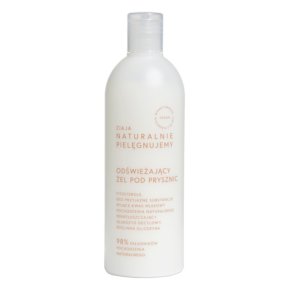 Ziaja NATURALNIE ŻEL POD PRYSZNIC ODŚWIEŻAJĄCY 400ML