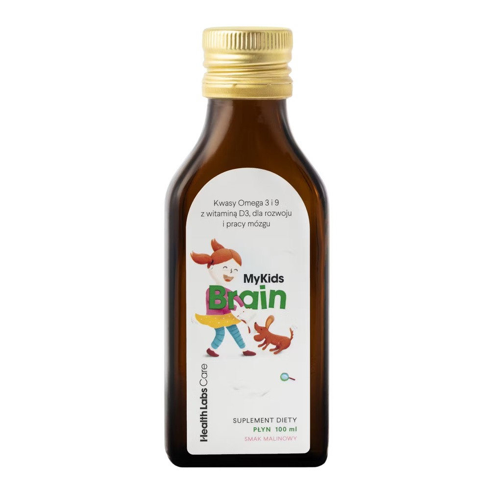 Health Labs Care Sp. z o.o. HEALTH LABS MyKids Brain Dla Prawidłowego Rozwoju i Pracy Mózgu Dziecka - 100 ml