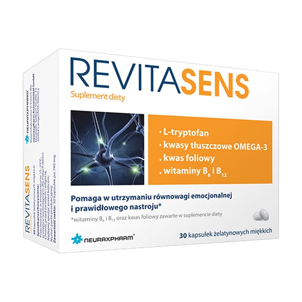 NEURAXPHARM Revitasens x 30 kaps