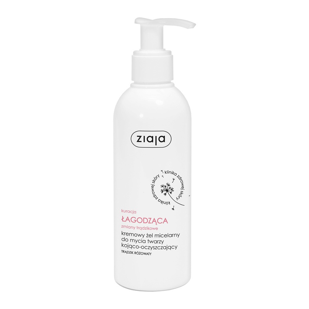 Ziaja LTD. Z.P.L. SP. Z 0.0. Med kuracja łagodząca kremowy żel micelarny do mycia twarzy kojąco-oczyszczający 200 ml 7070102
