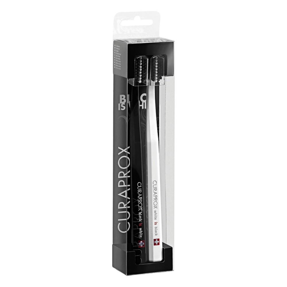 Curaden wersja BLACK IS WHITE CS 5460 ultra soft 2-pack