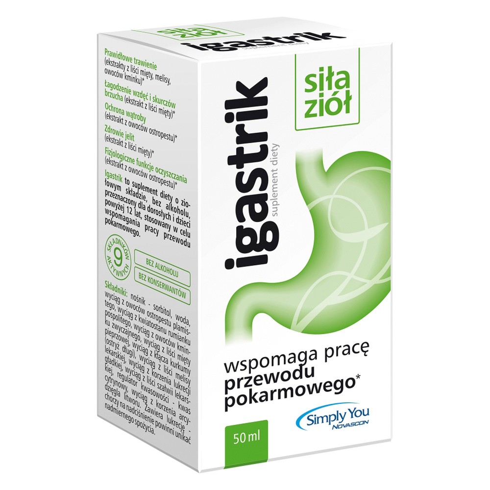 NOVASCON Igastrik płyn 50 ml
