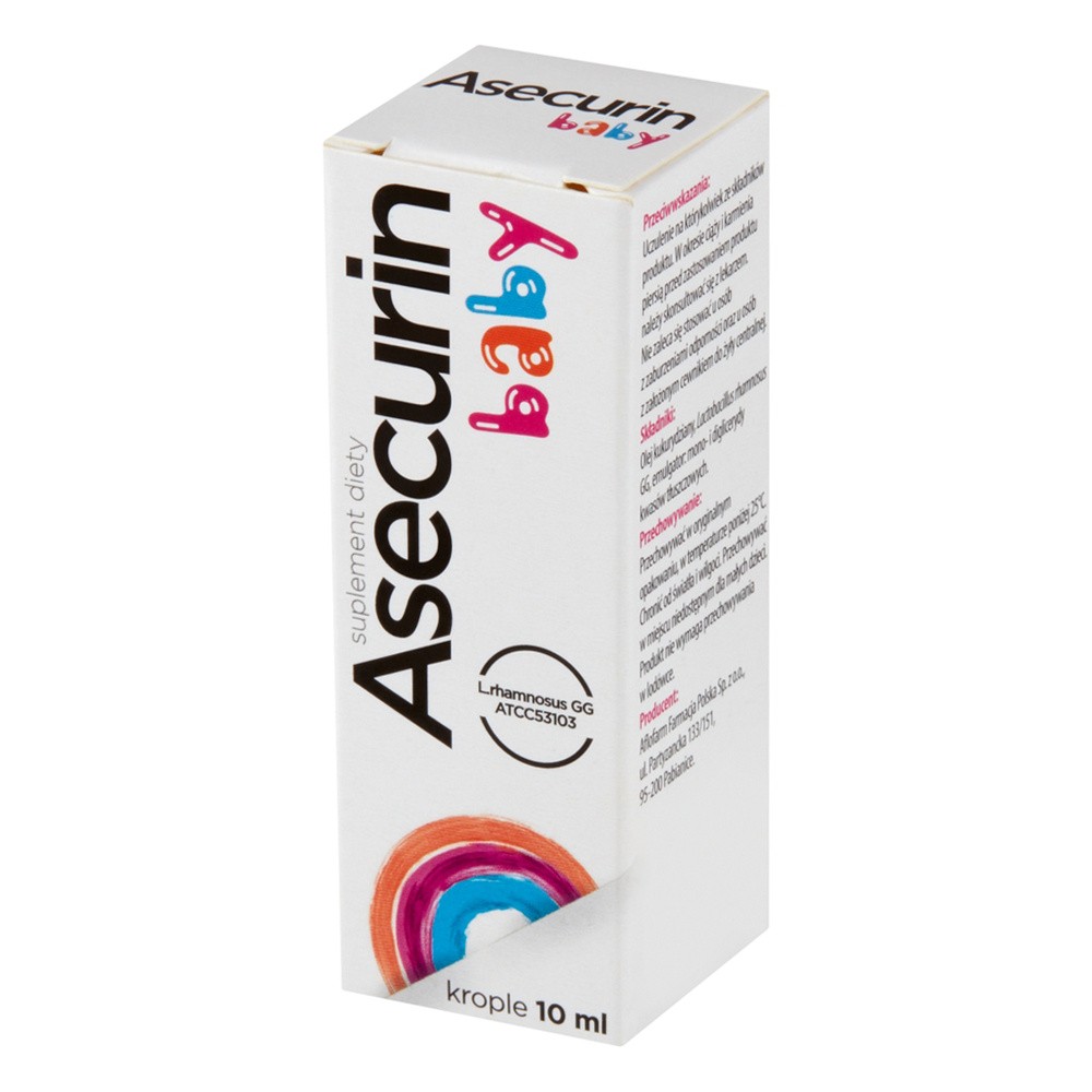 Aflofarm Asecurin baby krople 10 ml