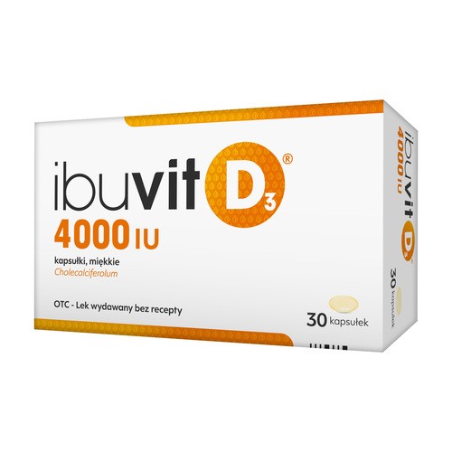 POLPHARMA Ibuvit D3 4000 IU x 30 kaps