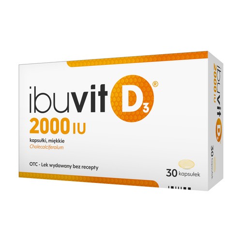 POLPHARMA Ibuvit D3 2000 IU x 30 kaps