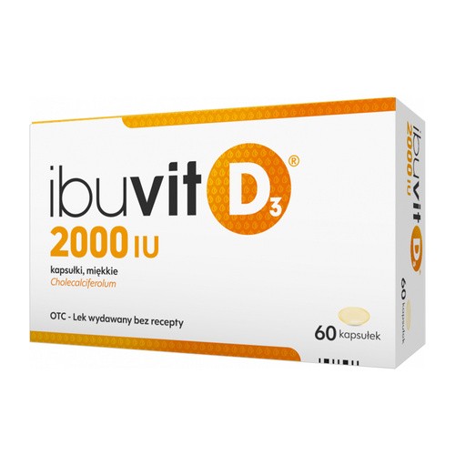 POLPHARMA Ibuvit D3 2000 IU x 60 kaps