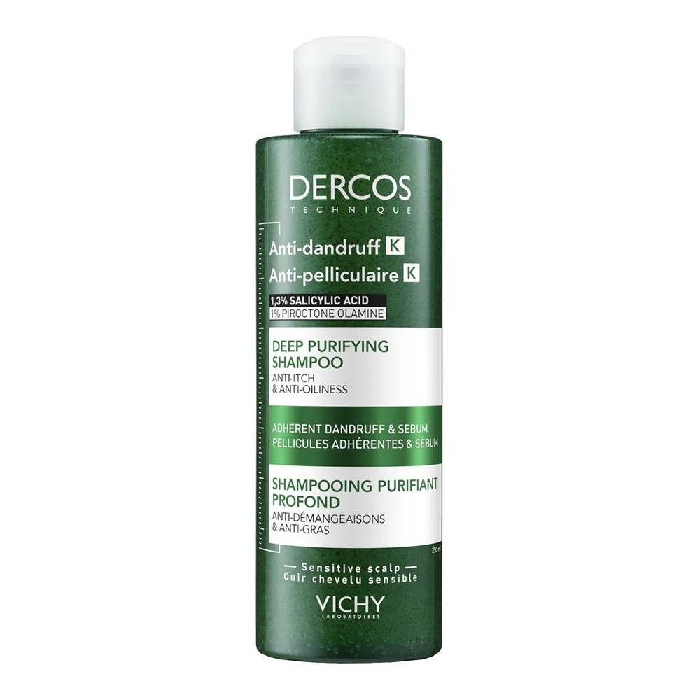 Vichy Dercos Anti-Dandruff szampon przeciwłupieżowy z efektem peelingu 250 ml