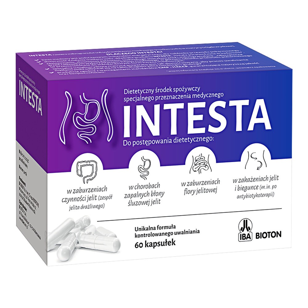 Bioton S.A. Intesta 60 kapsułek 3233161