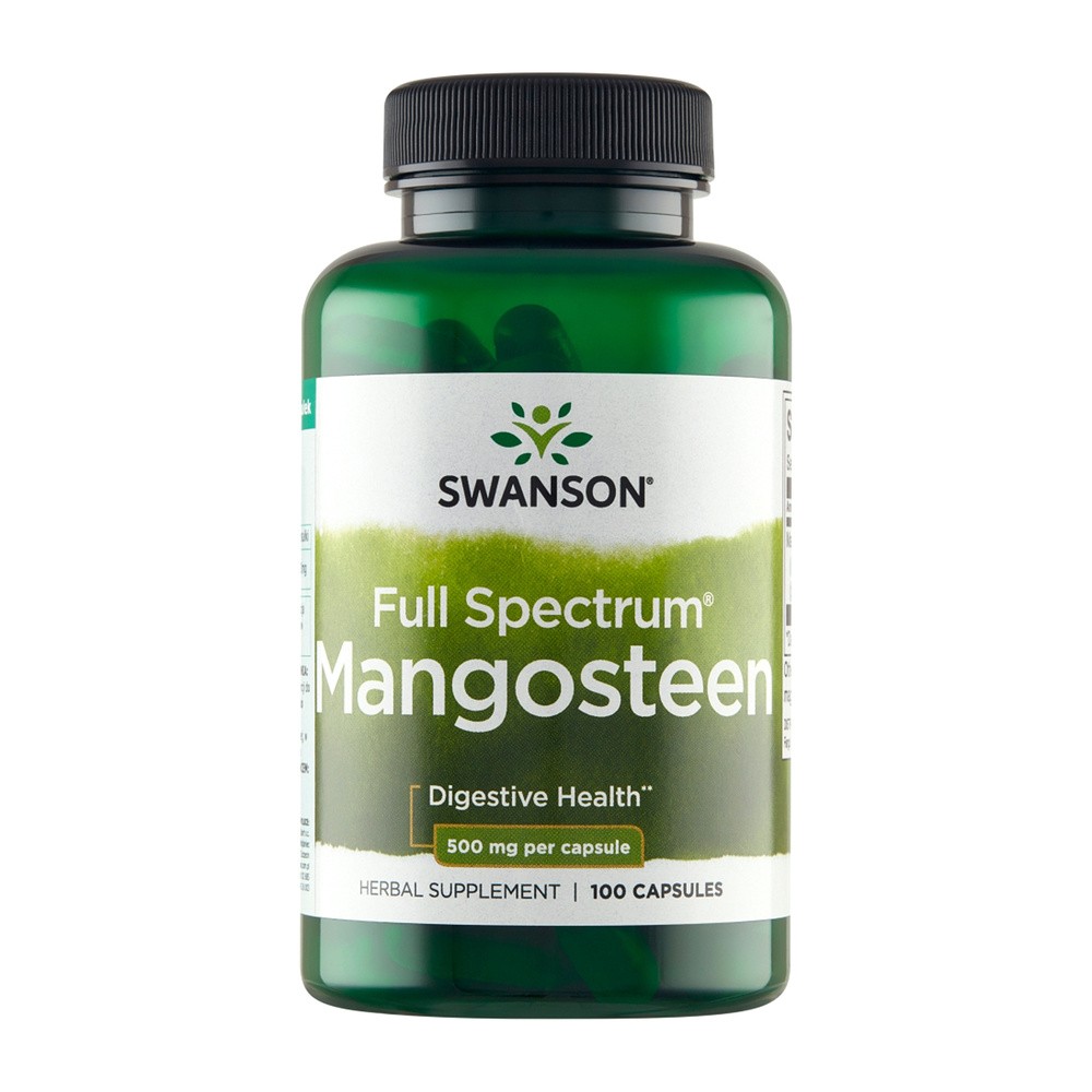 SWANSON Mangostan Mangosteen 500mg 100 kapsułek