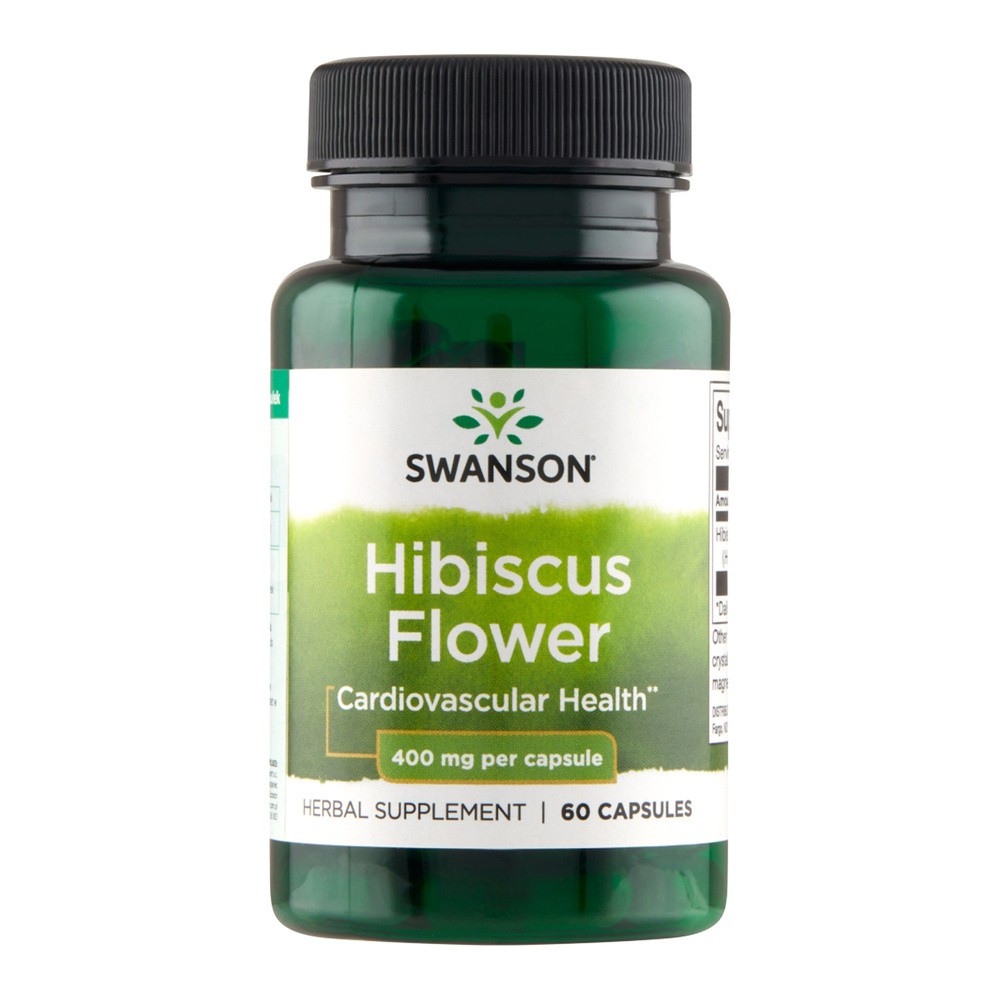 Swanson FS Hibiscus Flower 400mg 60caps