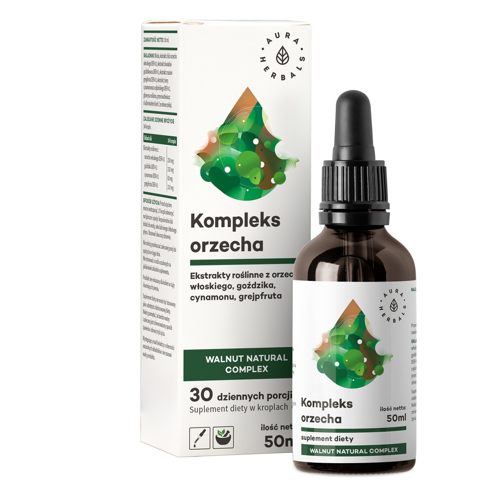 Aura Herbals JAROSŁAW PAUL Kompleks orzecha 50 ml