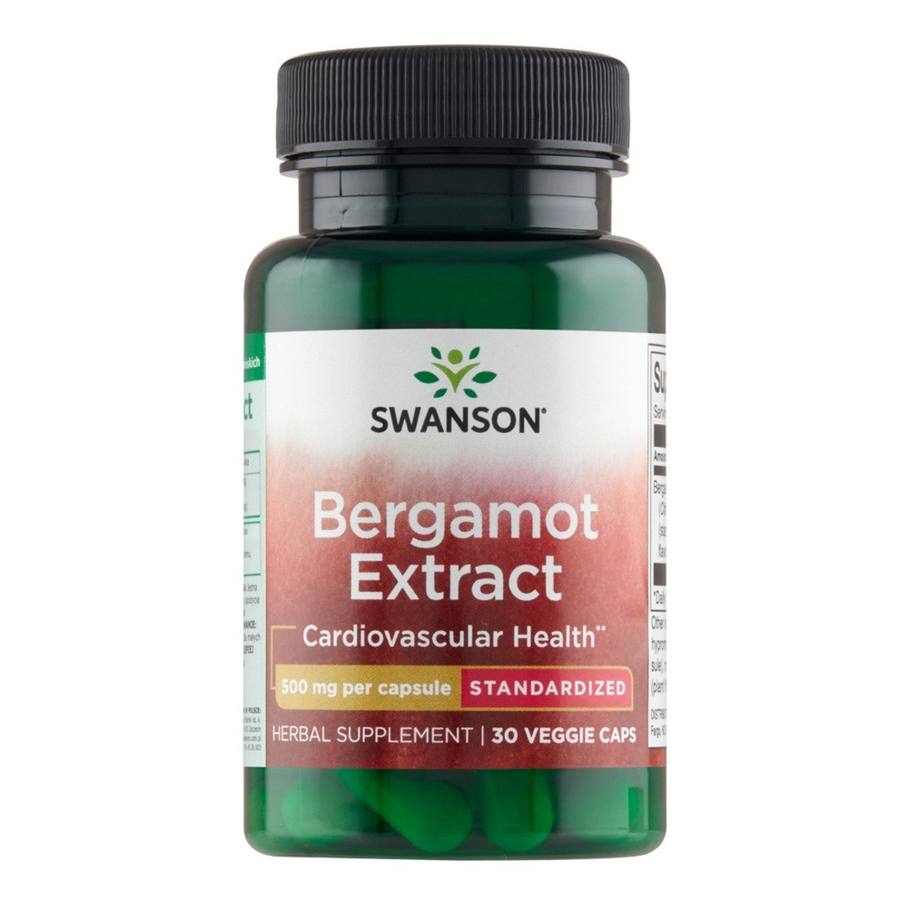 SWANSON Bergamot extract (30 kap) F85A-42968