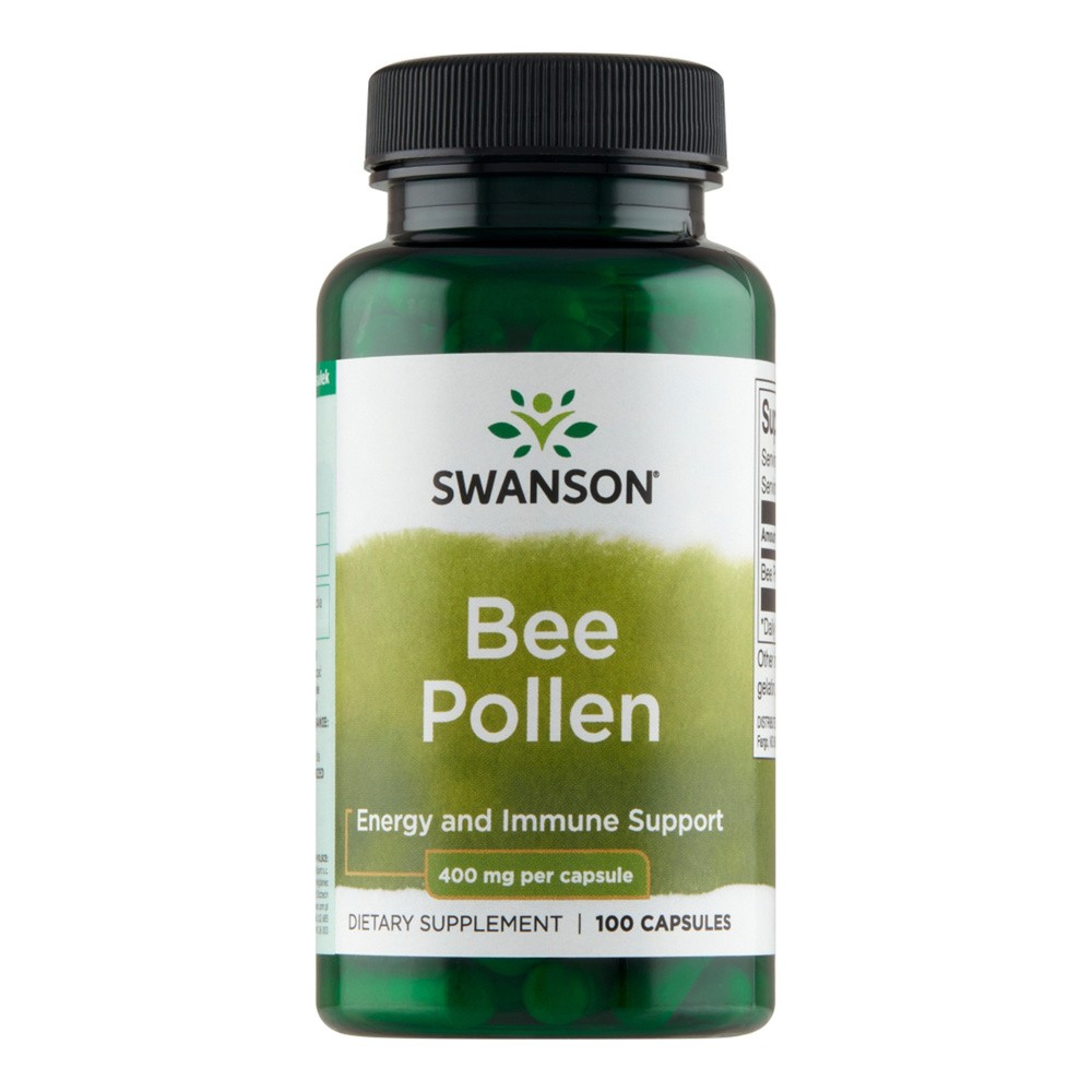 SWANSON Pyłek pszczeli Bee Pollen 100kaps