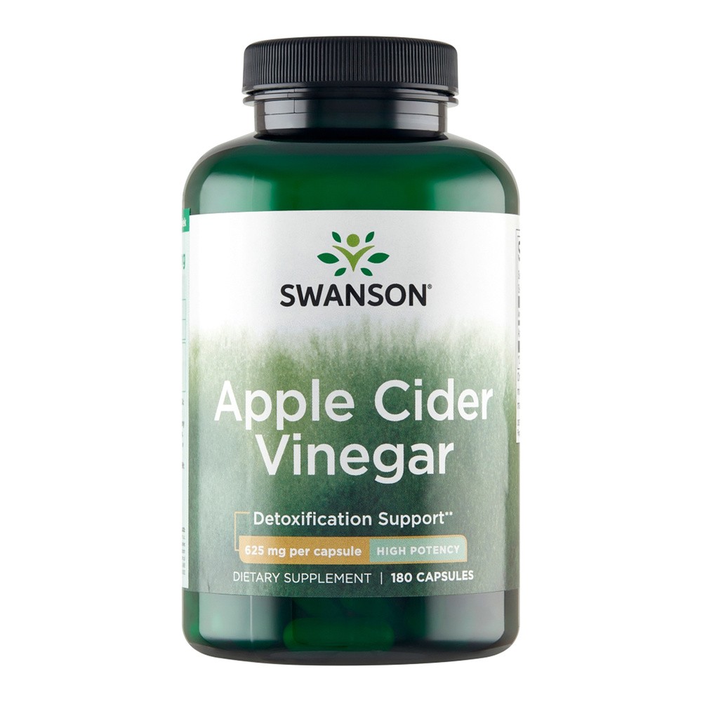 SWANSON Apple Cider Vinegar 625 mg 180 kaps