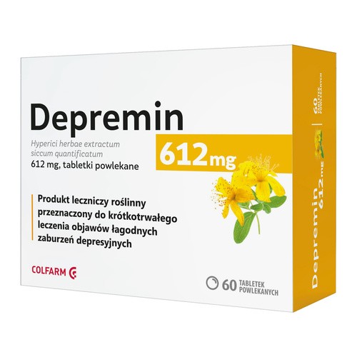 Colfarm S.A. Colfarm Depremin 612 mg 60 tabletek 3701062
