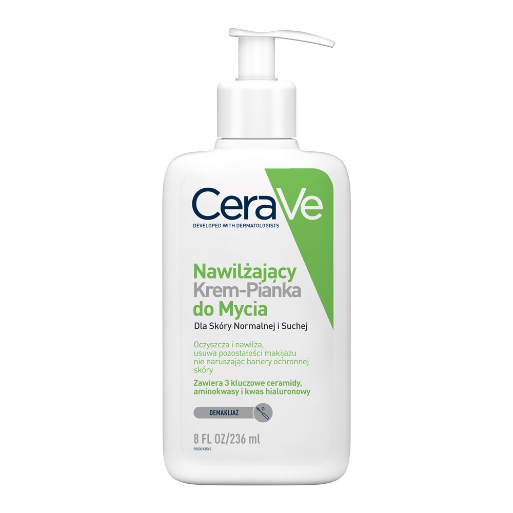 CeraVe CeraVe Facial Cleansers Hydrating Cream-to-Foam krem oczyszczający 236 ml
