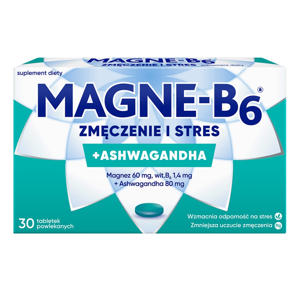 Sanofi Aventis Magne-B6 Zmęczenie i Stres 30 tabletek 3713241