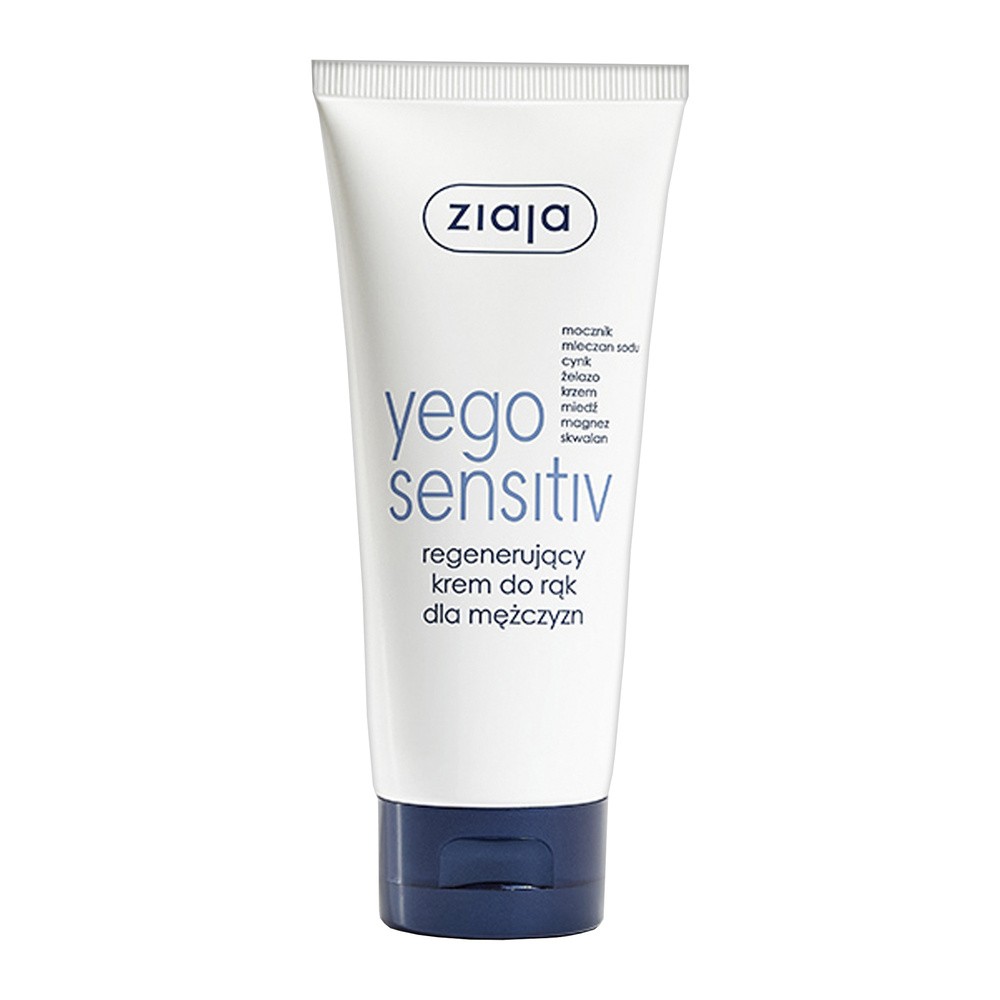 Ziaja Yego Sensitiv regenerujący krem do rąk dla mężczyzn + yego żel pod prysznic dla mężczyzn 3w1 twarz ciało włosy 50 ml GRATIS ! |  OD 149 PLN!