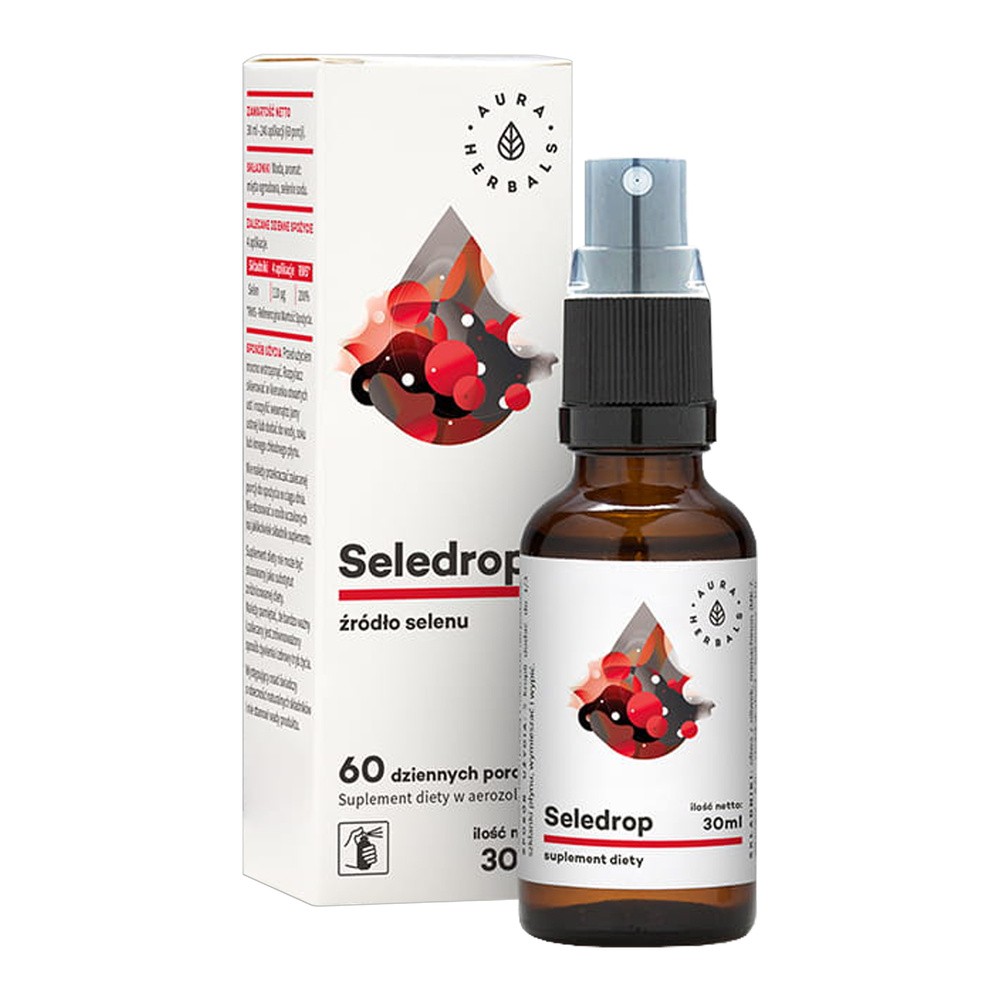 Aura Herbals Seledrop selen 110mcg selenian krople 30 ml  3640841