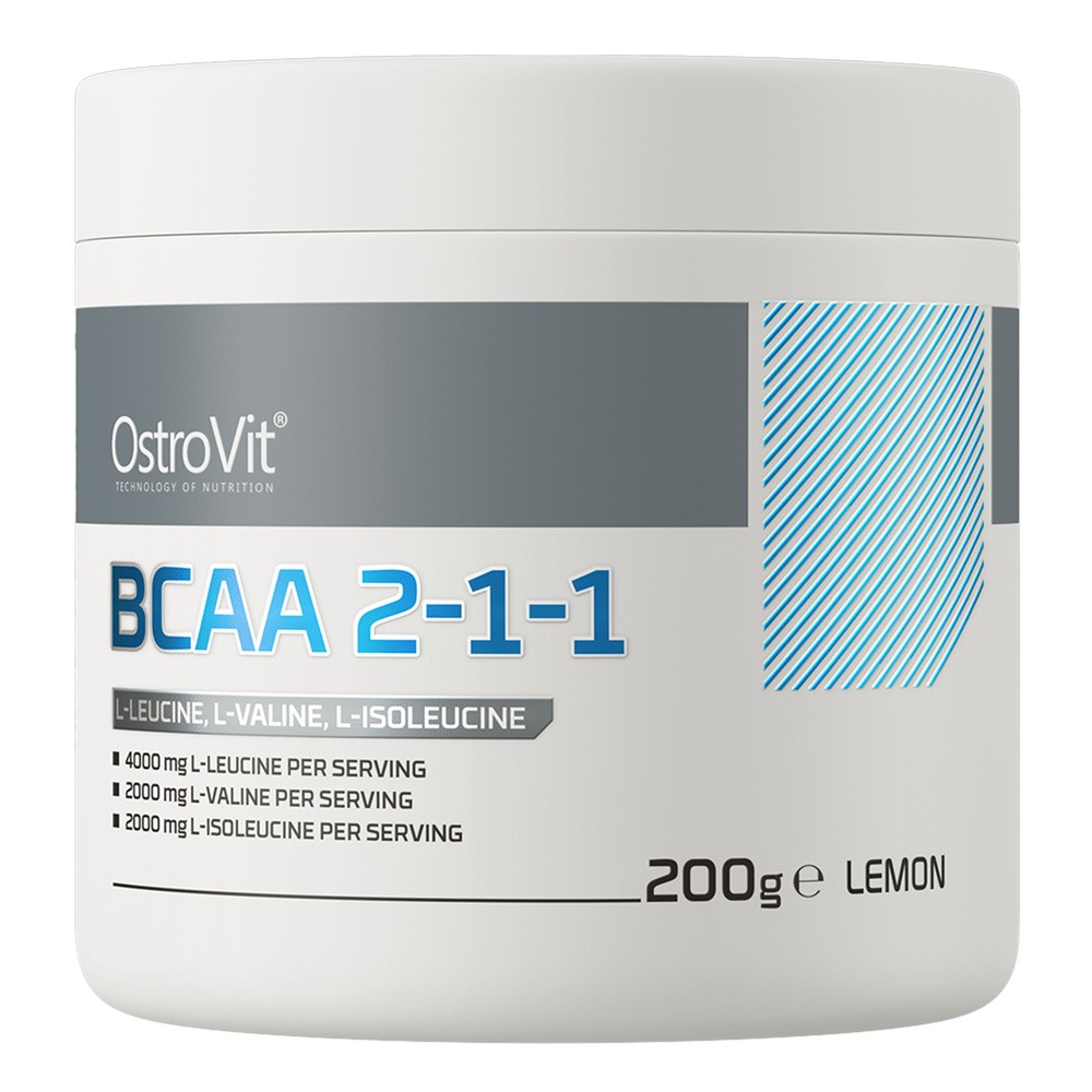 OstroVit Extra Pure BCAA 2:1:1 200g (5902232610130)