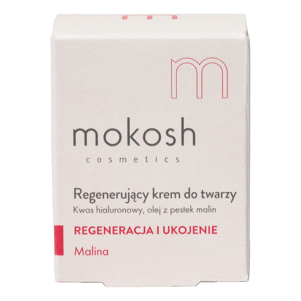 Mokosh FACIAL CREAM RASPBERRY - Regenerujący krem do twarzy - Malina - 15 ml MOKCRDMML