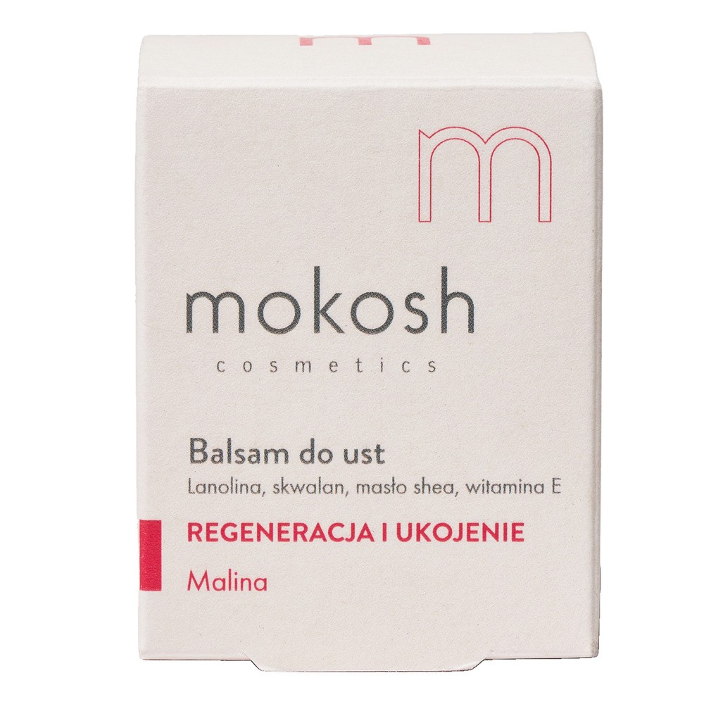 mokosh Balsam do ust Malina 15ml naturalny
