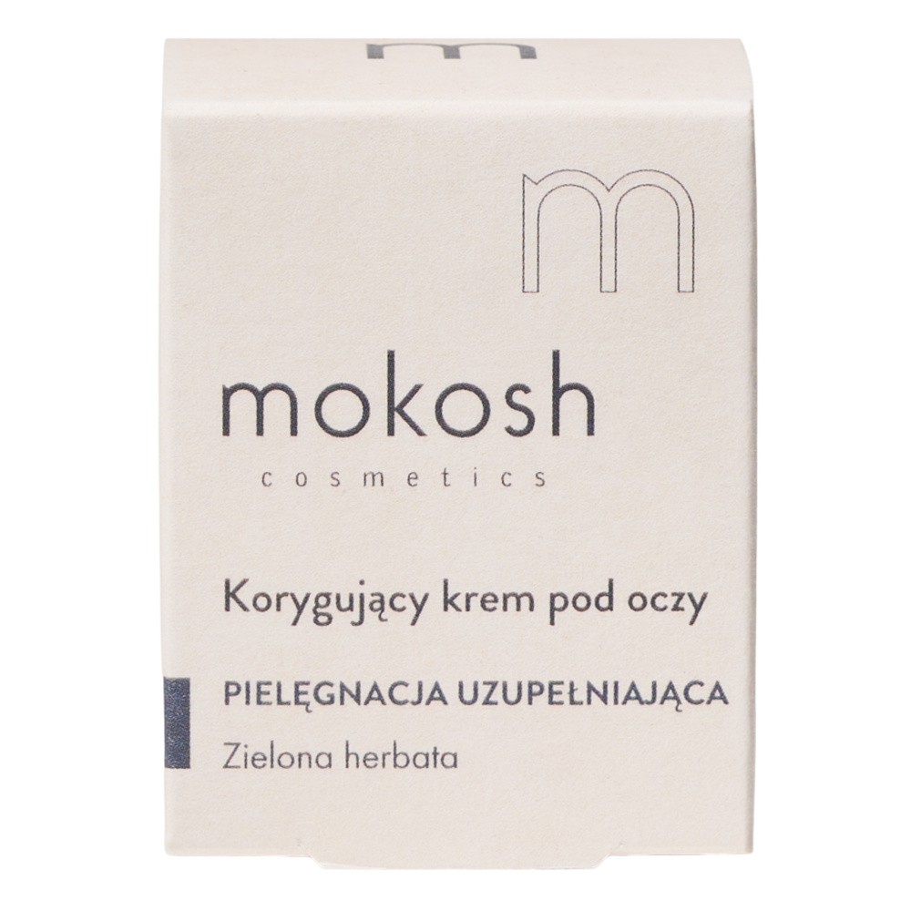 Mokosh Krem korygujący pod oczy Zielona herbata Mini 15 ml