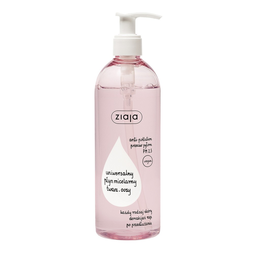 Ziaja uniwersalny płyn micelarny anti pollution 390 ml