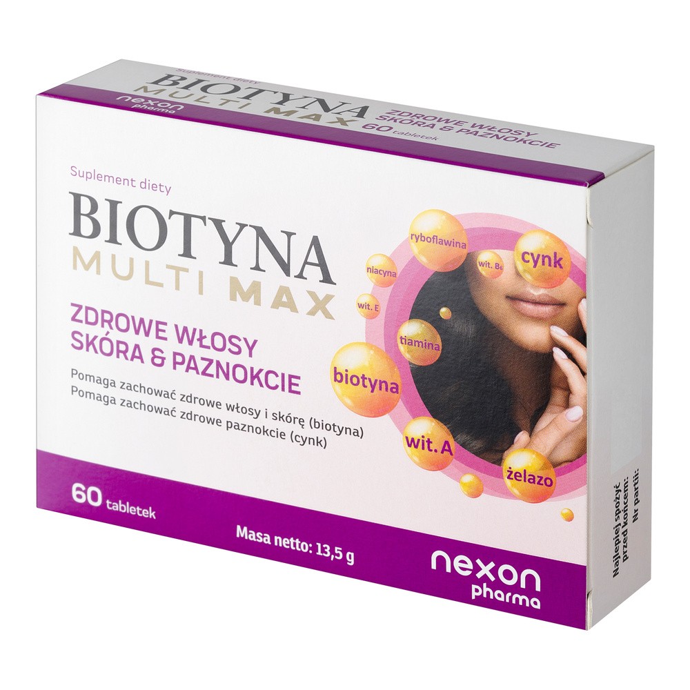Biotyna MULTI MAX, 60 tabl.