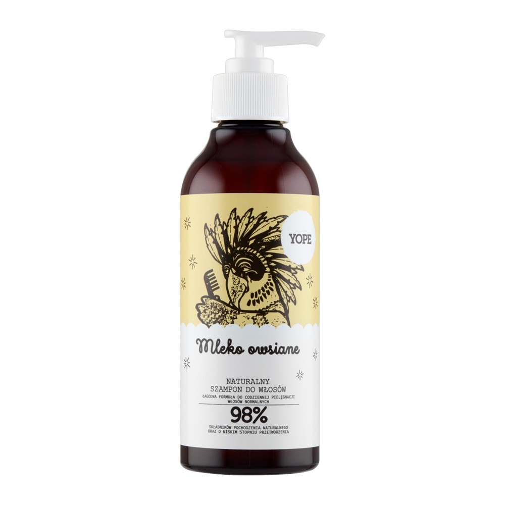 YOPE YOPE Szampon Mleko owsiane do włosów normalnych 300ml 71YOPSZAML