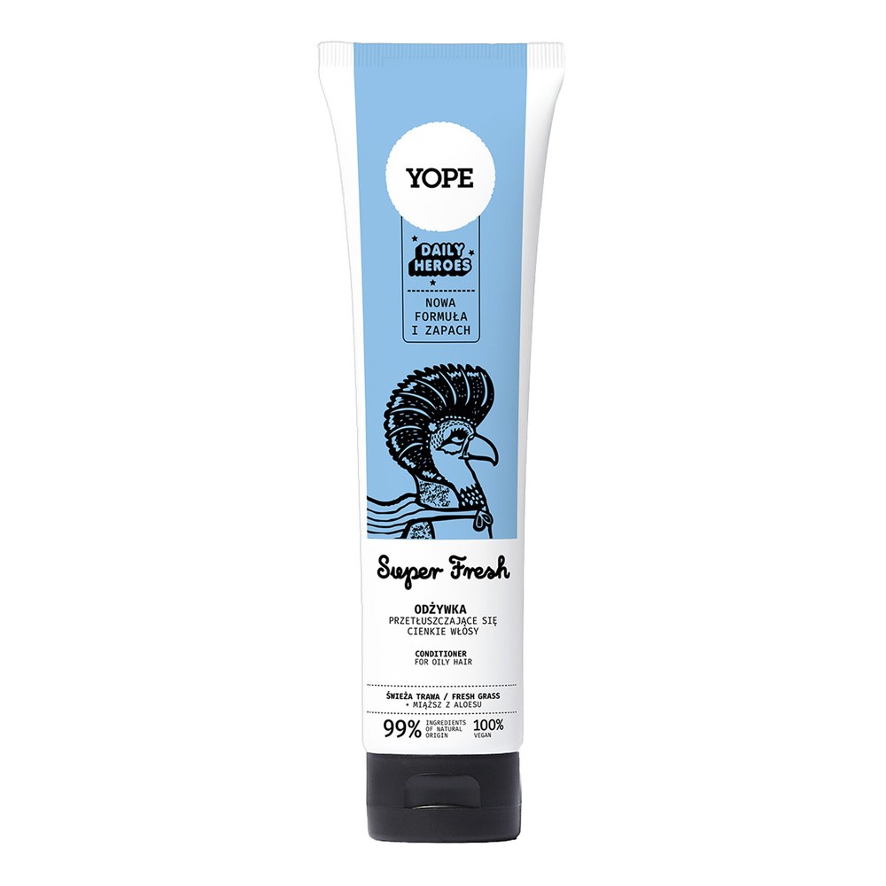 Yope YOPE odżywka do włosów przetłuszczających się Świeża Trawa 170ml