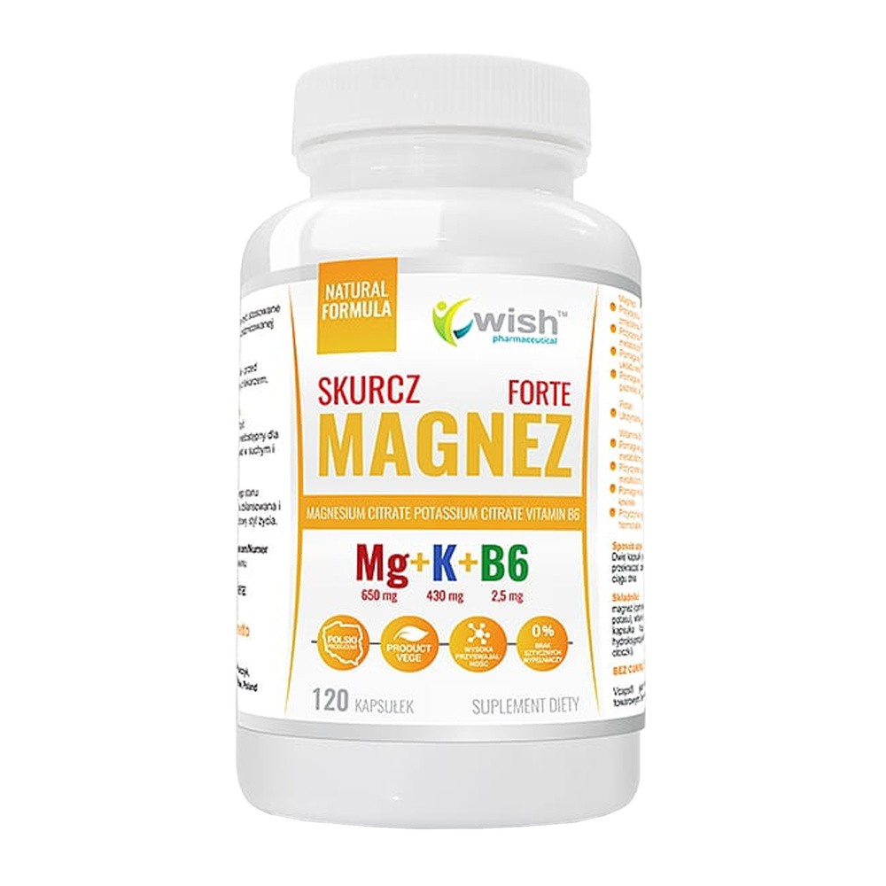 Wish Magnez Skurcz Forte 120caps